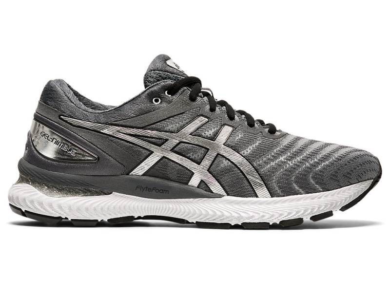 Sapatilhas Running Asics GEL-NIMBUS 22 Platinum Homem Cinzentas, 2837A017.162